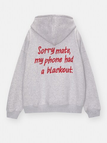Pull&Bear Sweatshirt in Grau