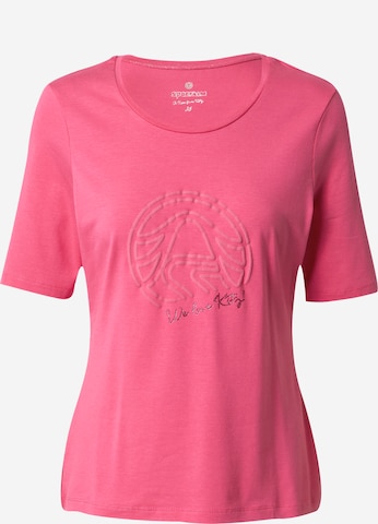 T-shirt 'Emilia' Sportalm Kitzbühel en rose : devant