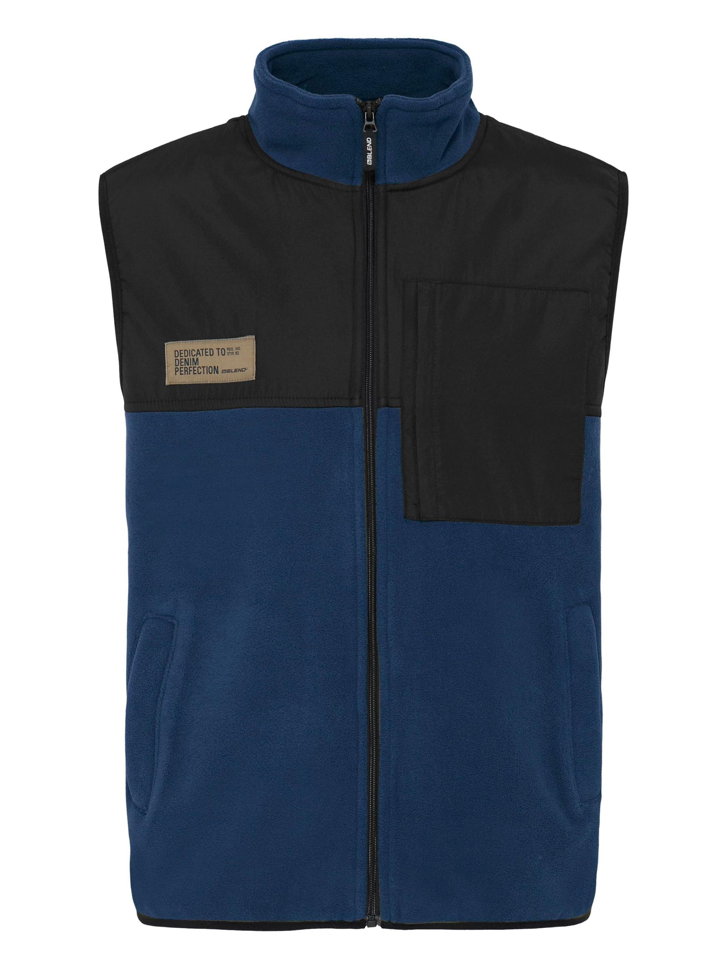 Gilet ' BHMasis ' BLEND en bleu : devant