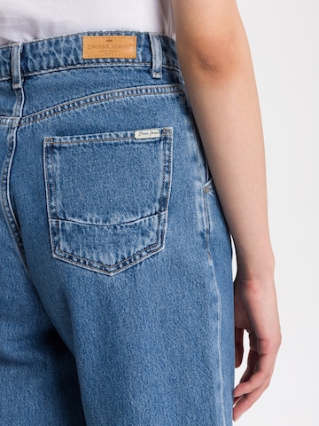 Cross Jeans Tapered Hose in Blau