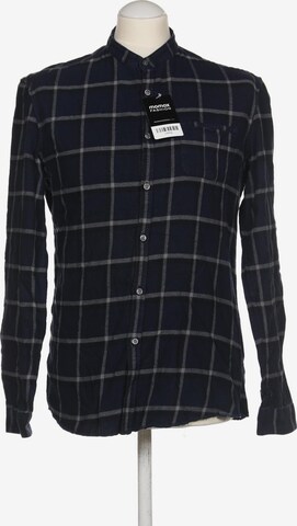 DRYKORN Button Up Shirt in S in Blue: front