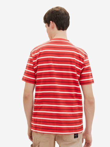 TOM TAILOR DENIM T-Shirt in Rot