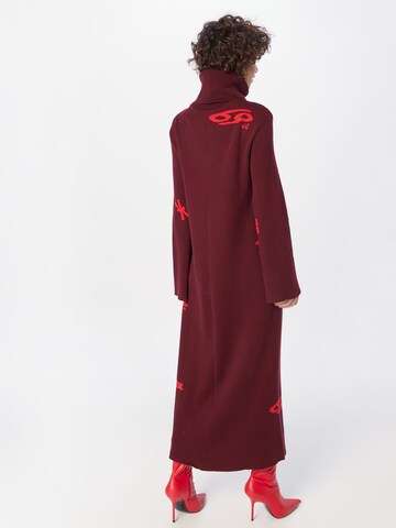 Hosbjerg - Vestido de malha 'Ida' em vermelho