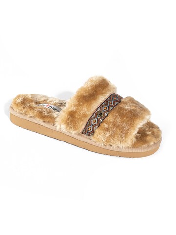 Zoccoletto 'London' di Minnetonka in marrone