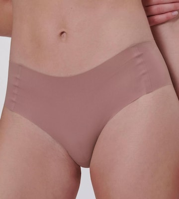 SLOGGI - Cueca 'ZERO Feel 2.0' em castanho