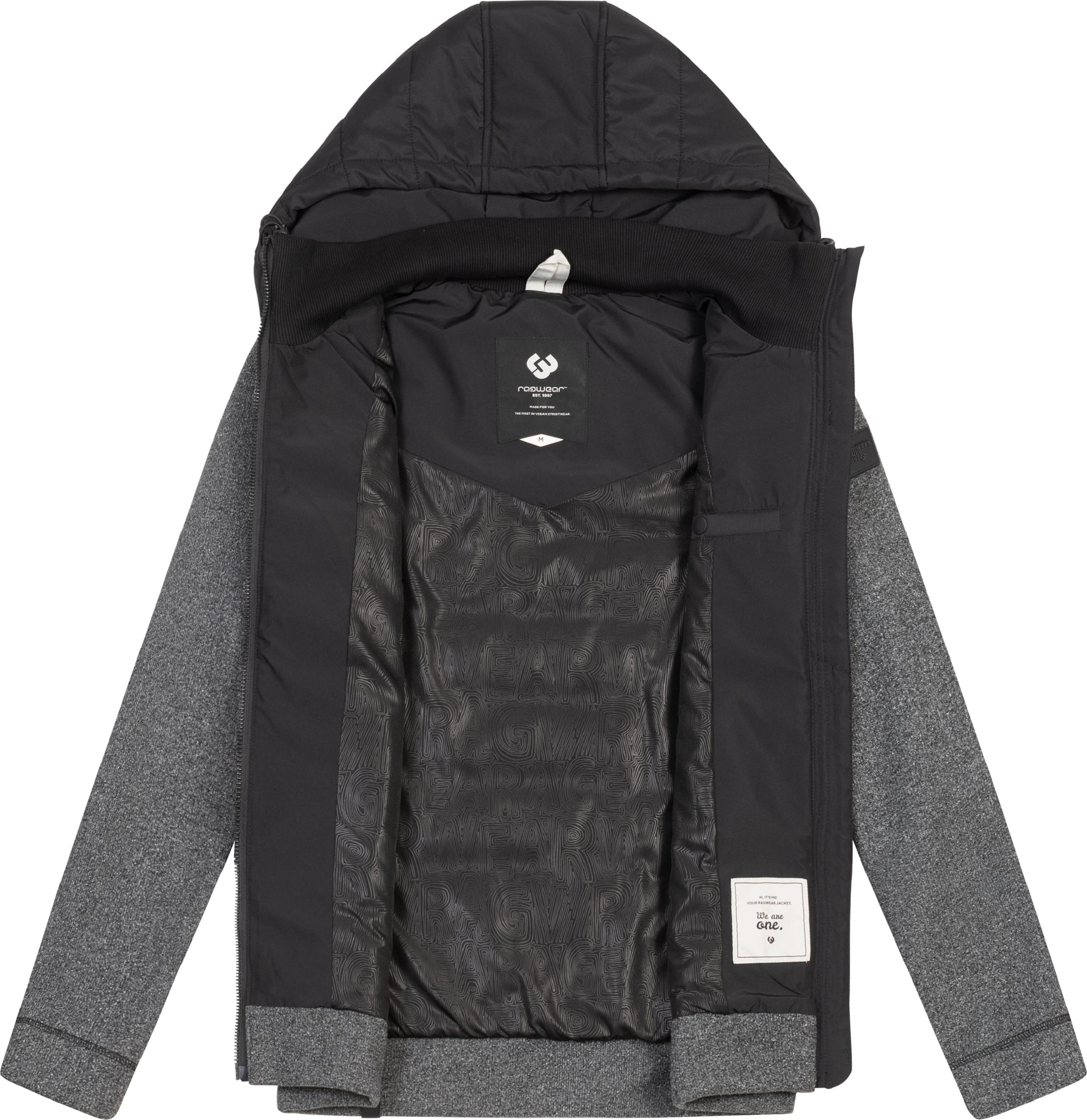 Veste mi-saison 'Doryan' Ragwear en noir