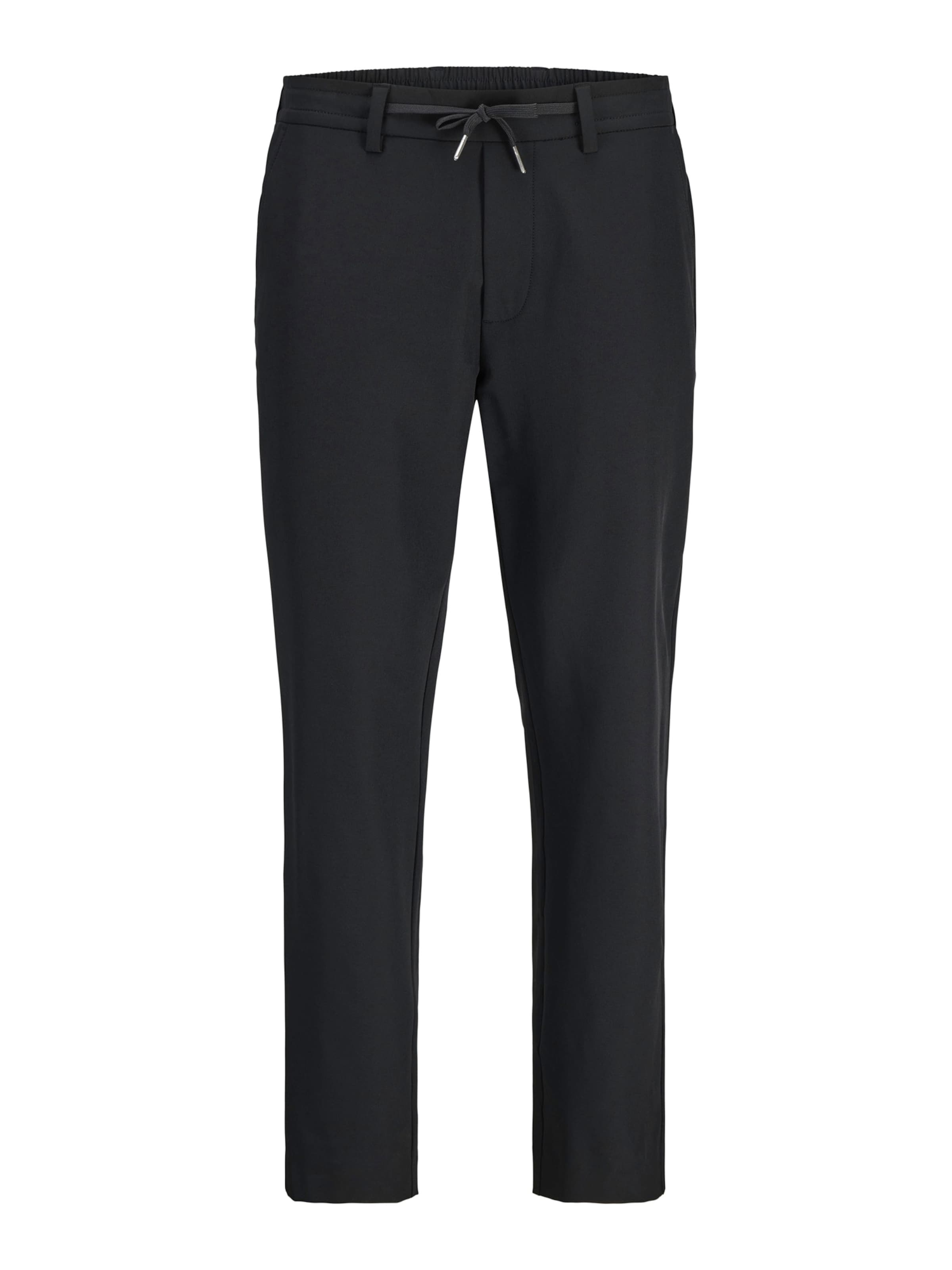 JACK &amp; JONES Loose fit Trousers in Black: front