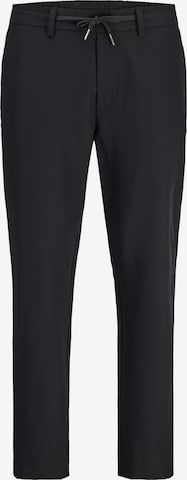 juoda JACK & JONES Laisvas Kelnės: priekis