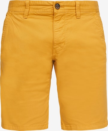 Coupe slim Pantalon chino s.Oliver en jaune : devant