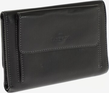 L.CREDI Small Leather Goods in One size in Black: front