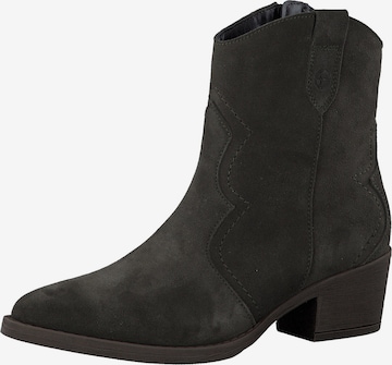 TAMARIS Ankle Boots in Green: front