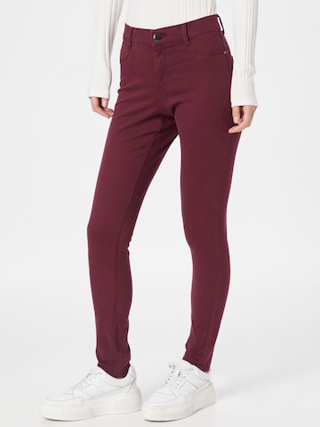 Slimfit Jeans 'Frankie' di Dorothy Perkins in rosso: frontale