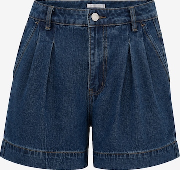 SASSYCLASSY Loosefit Hose in Blau: Vorderseite