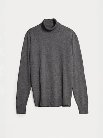 SANVT Sweater 'The Merino Roll Neck' in Grey: front