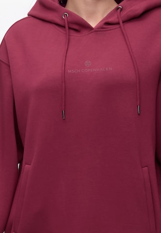 MSCH COPENHAGEN - Sudadera 'MSCHIma' en rojo