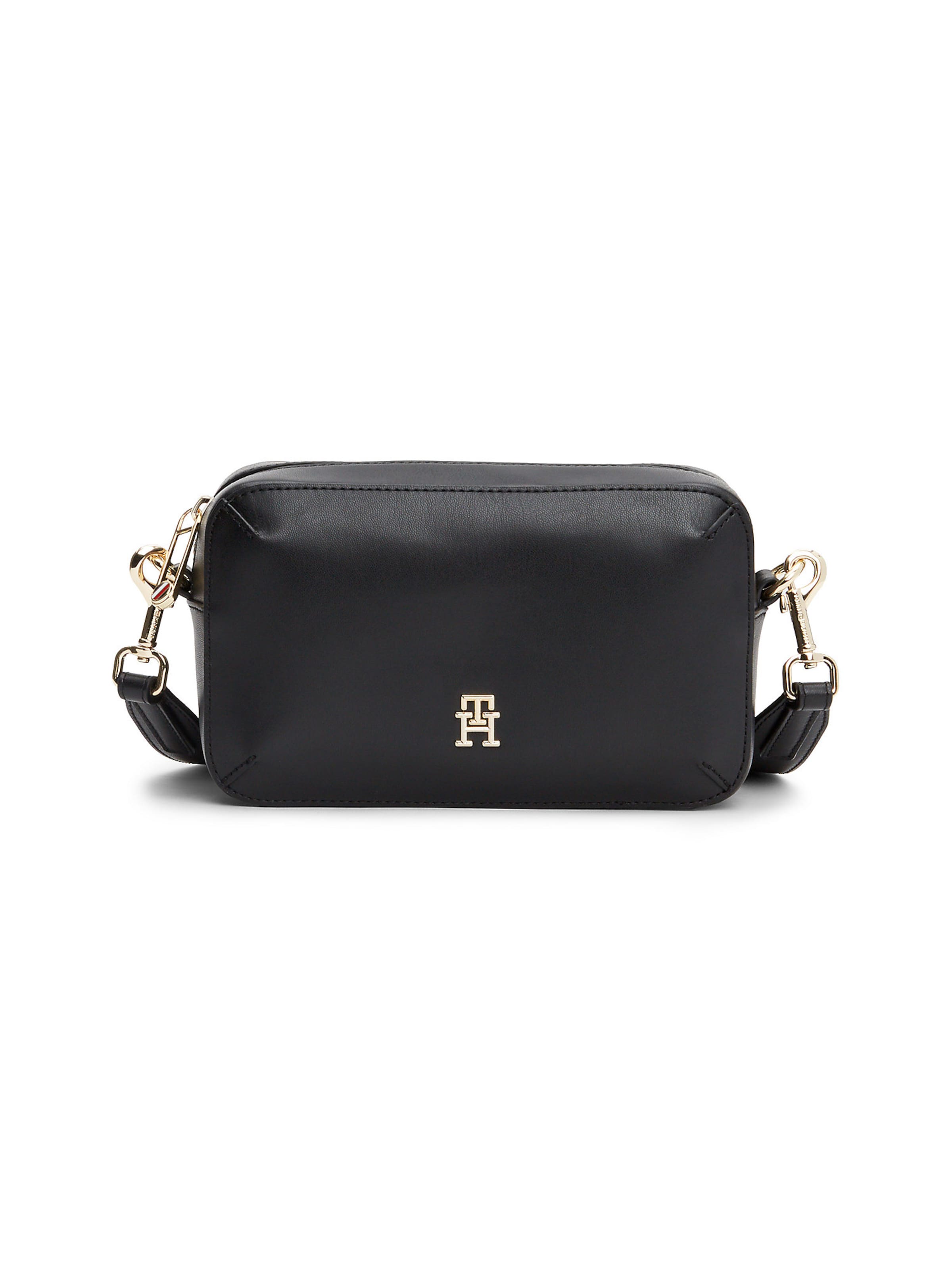 TOMMY HILFIGER Crossbody bag 'Chic' in Black: front