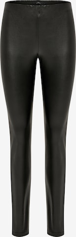 Peppercorn Skinny Leggings 'Linette' - fekete: elől