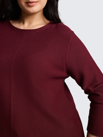 Pull-over Tom Tailor Women + en rouge
