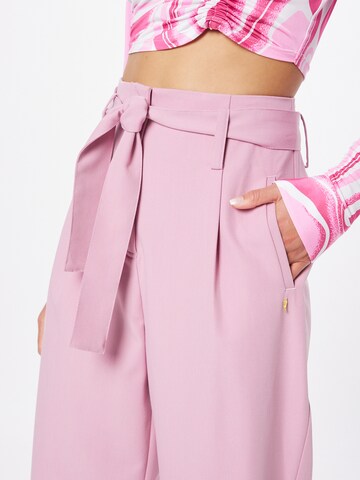 Coster Copenhagen Wide Leg Hose 'ANNA' in Pink