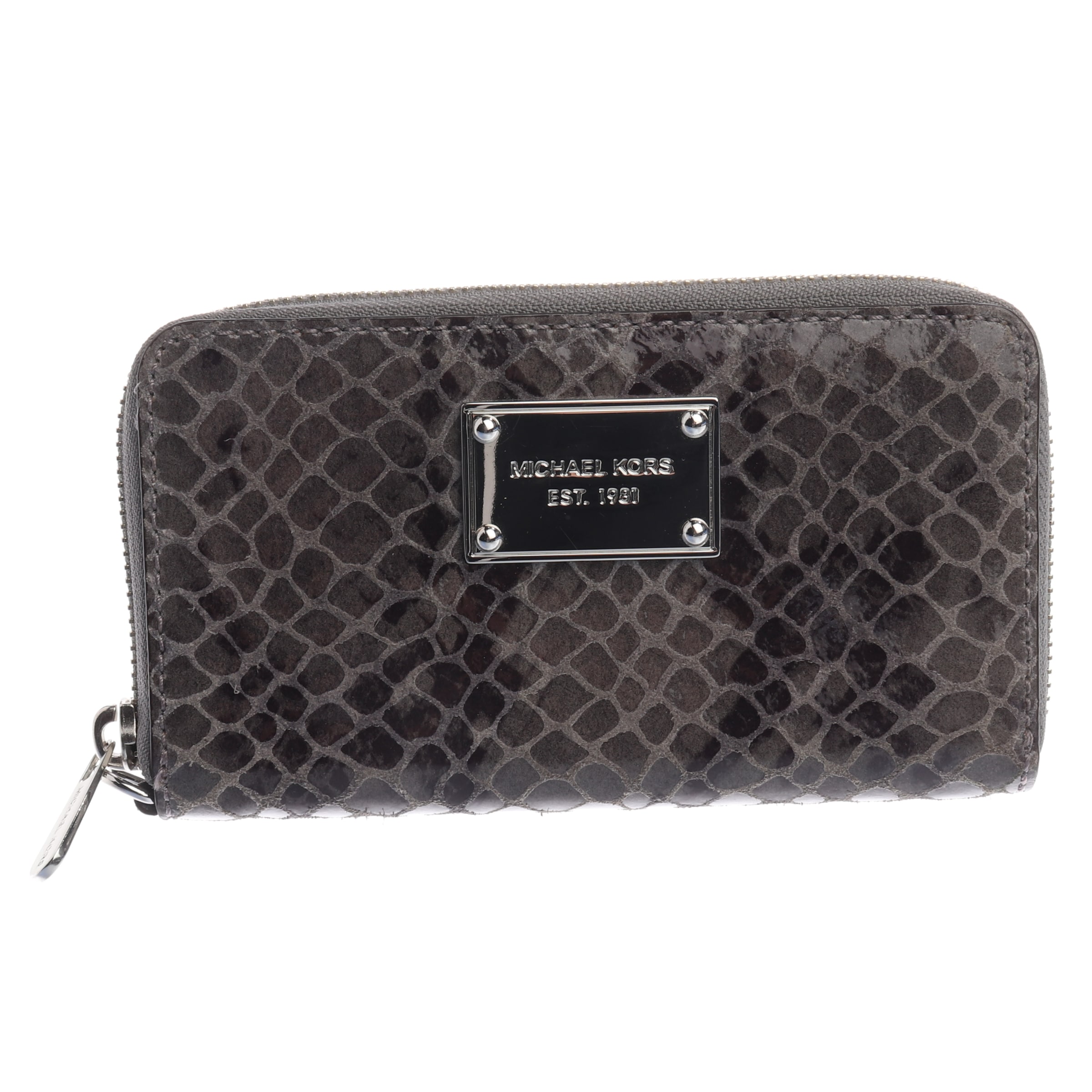 Michael Kors Small Leather Goods in One size in Grey: front