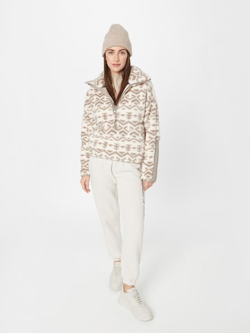 Abercrombie & Fitch Sweter w kolorze beżowy