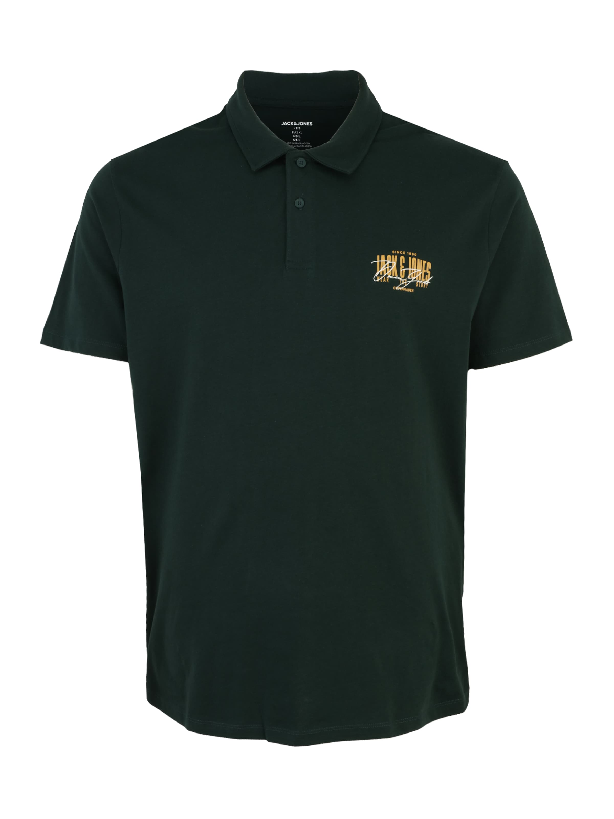 Jack & Jones Plus Bluser & t-shirts 'JJAERO' i grøn: forside