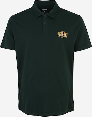 Jack & Jones Plus Футболка 'JJAERO' в Зеленый: спереди