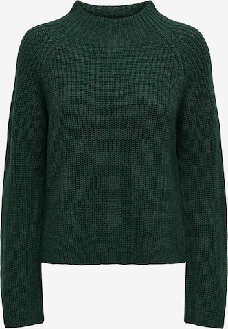 JDY - Pullover 'JUSTY TINE' em verde: frente