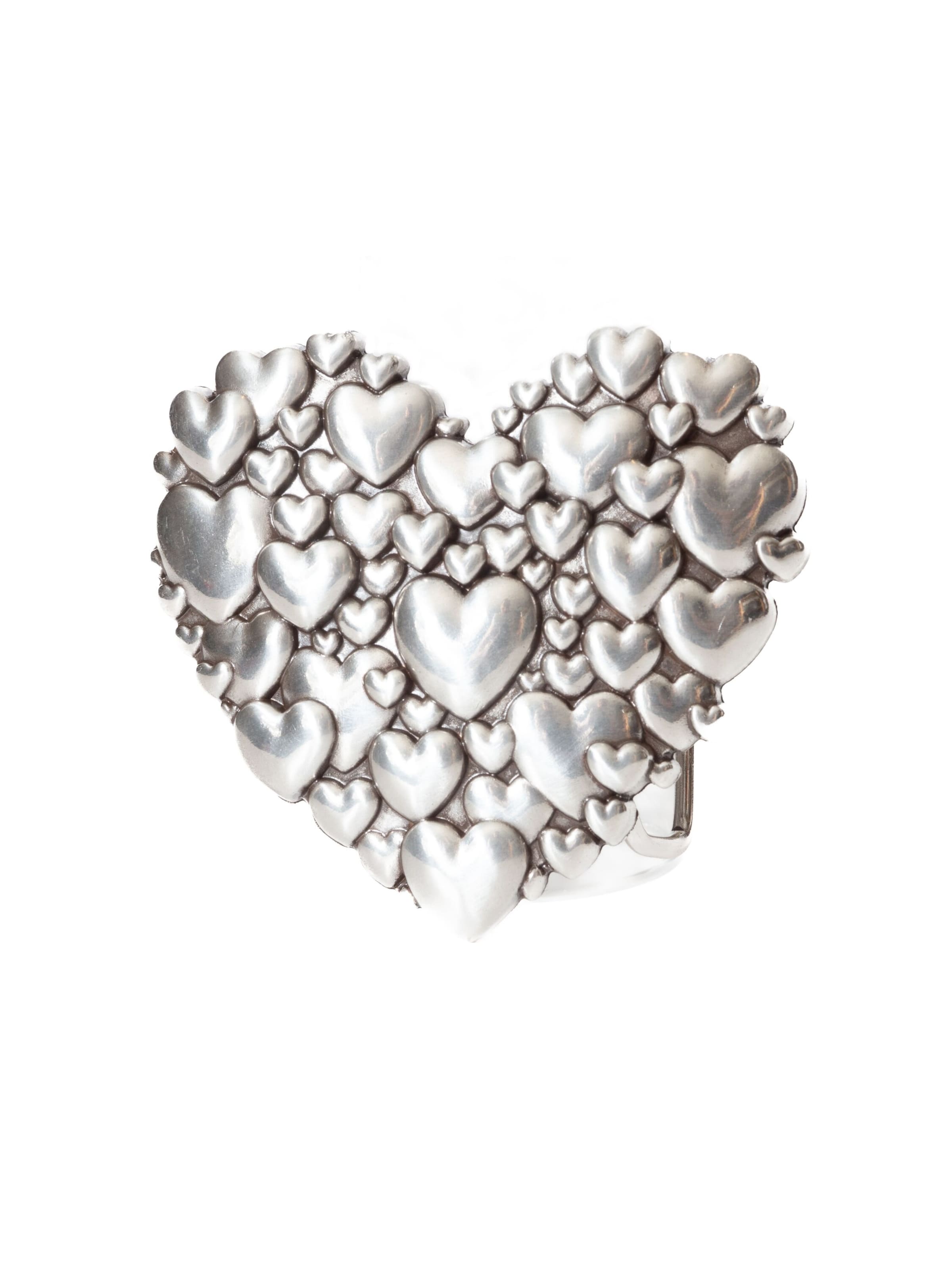 Pendentif BA98 en argent : devant