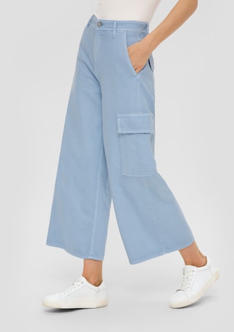 s.Oliver Wide Leg Jeans in Blau: predná strana