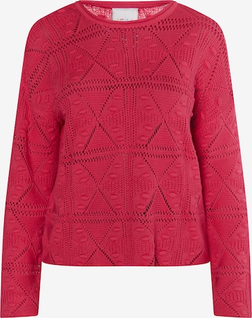 Pullover 'Eyota' di IZIA in rosa: frontale