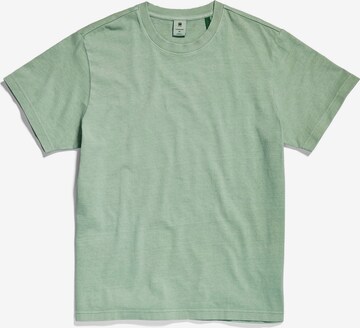 T-Shirt G-Star RAW en vert : devant