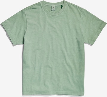 T-Shirt G-Star RAW en vert : devant