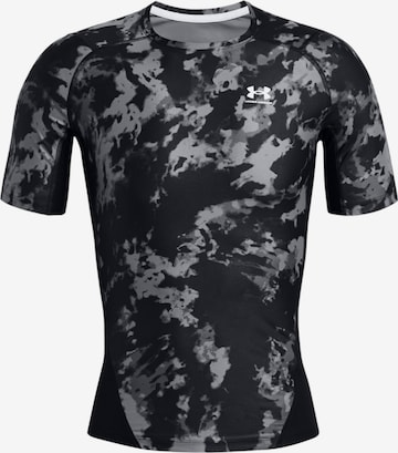 UNDER ARMOUR Funktionsshirt in Schwarz: predná strana