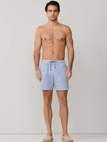 Pantaloncini da bagno 'SEERSUCKER' di Hackett London in blu