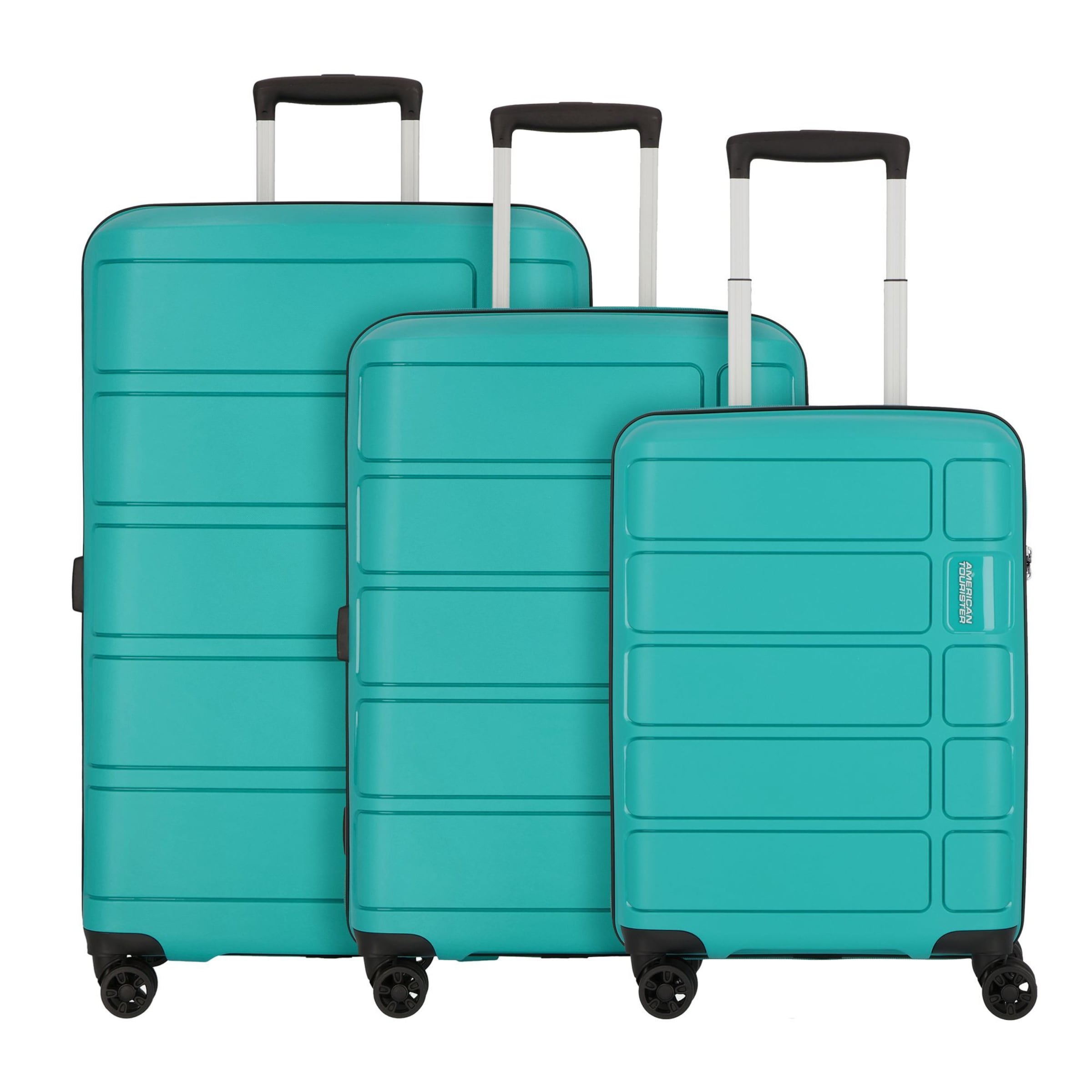 Ensemble de bagages American Tourister en bleu : devant
