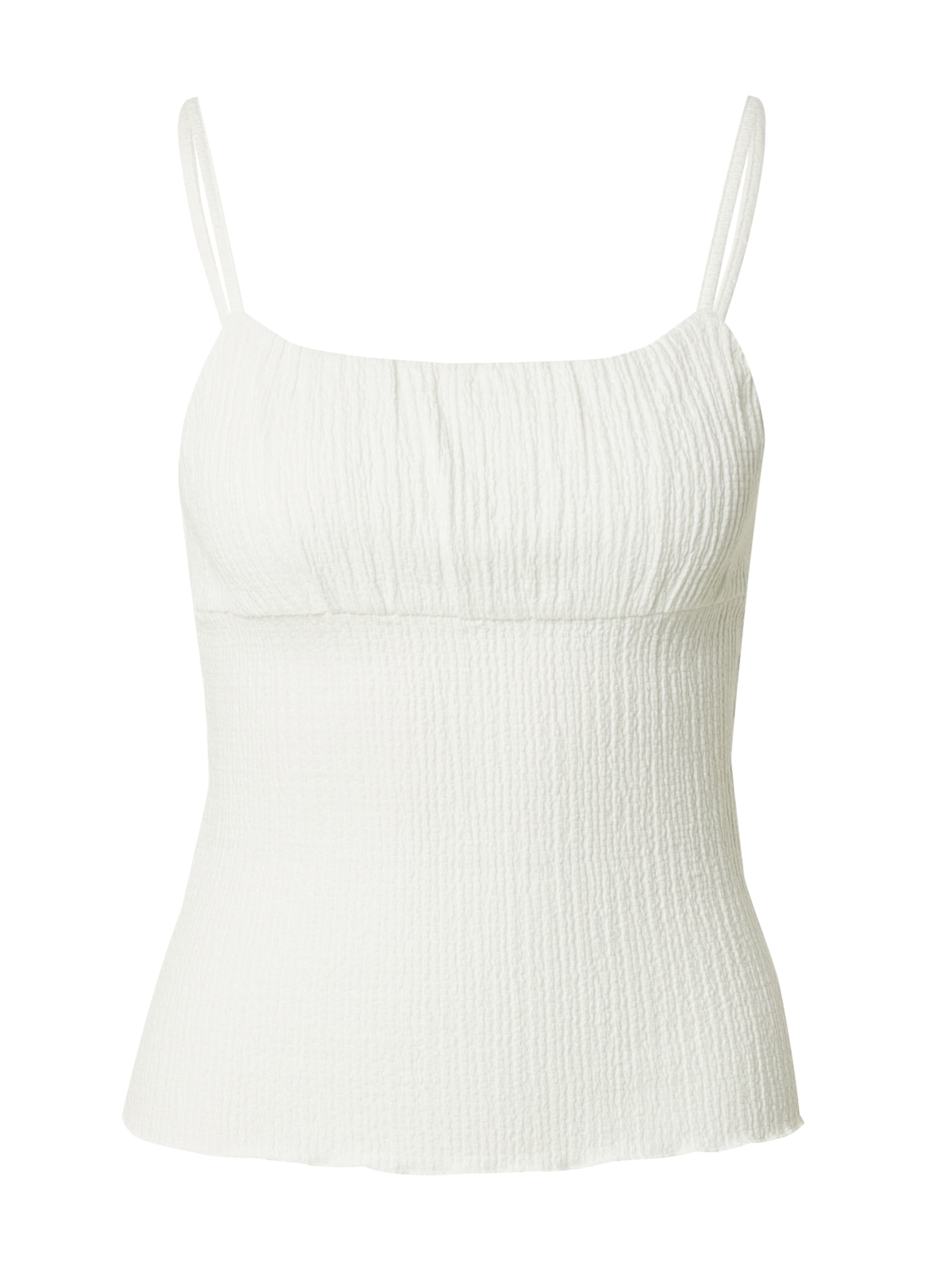 ABOUT YOU Topp 'Daline', värv valge: eest vaates