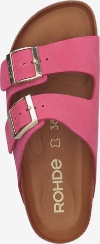 ROHDE Mules in Pink