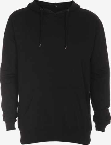 Squad the label Sweatshirt in Schwarz: predná strana