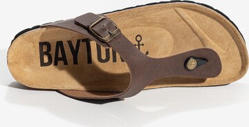 Bayton T-Bar Sandals 'MERCURE' in Brown