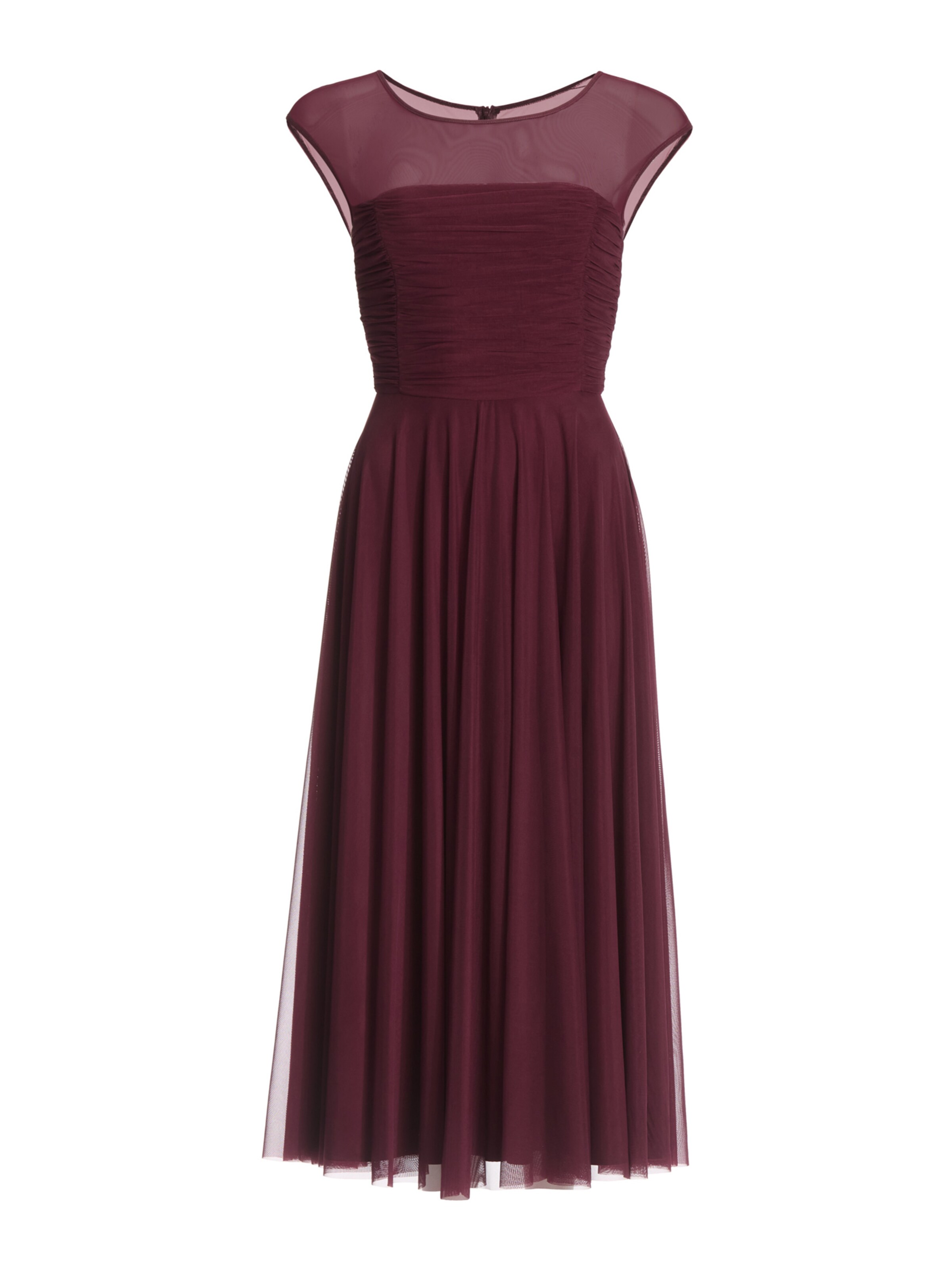 SWING Cocktail Dress in Red: front
