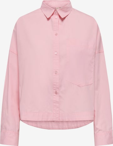 Chemisier 'ONLCARRIE' ONLY en rose : devant