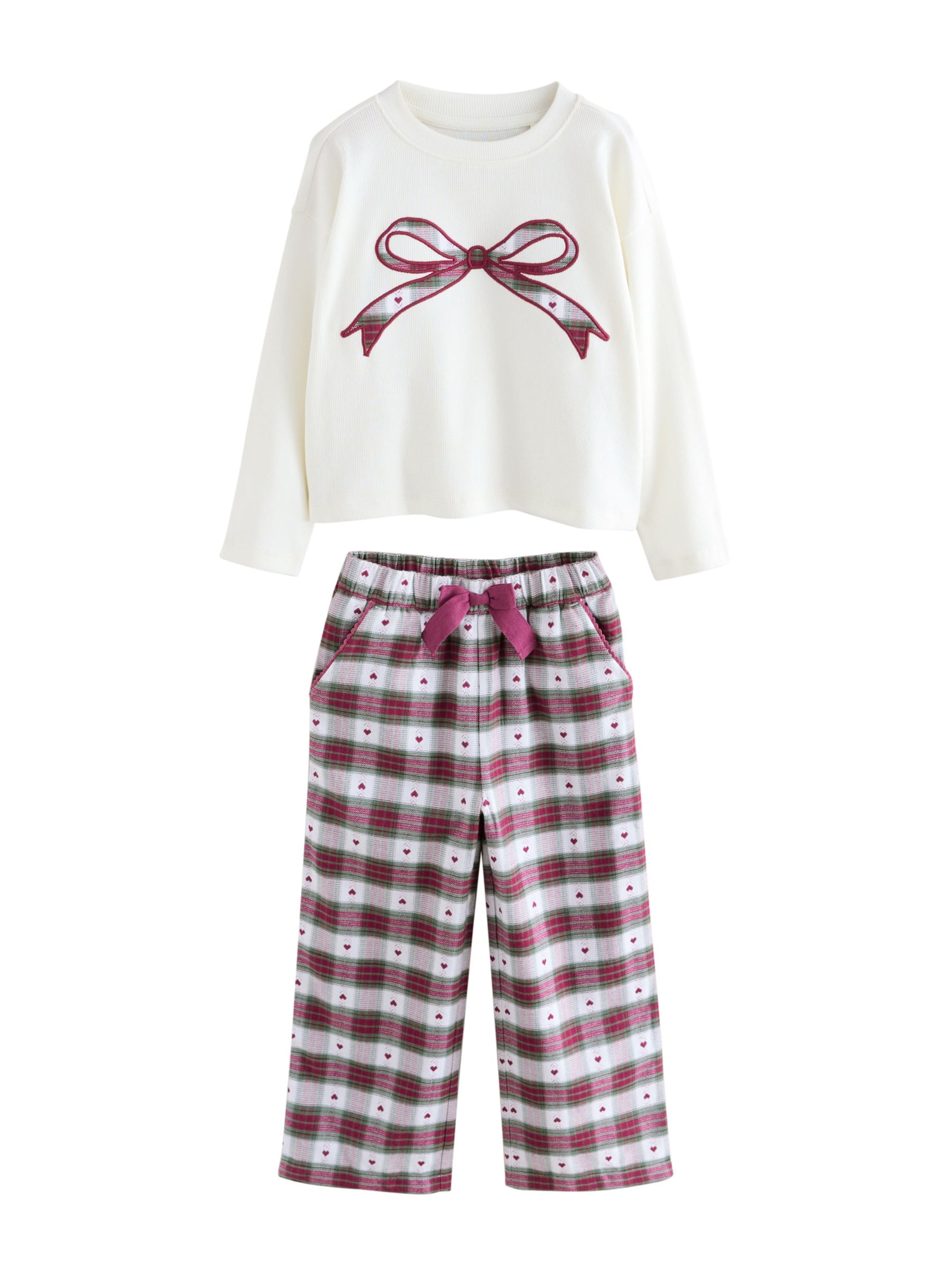 Next Pajamas in Beige: front