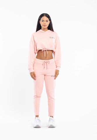 Sweat-shirt Tom Barron en rose