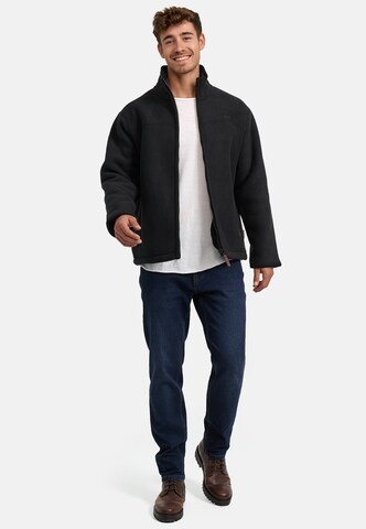 Veste en polaire 'Emilos' INDICODE JEANS en noir