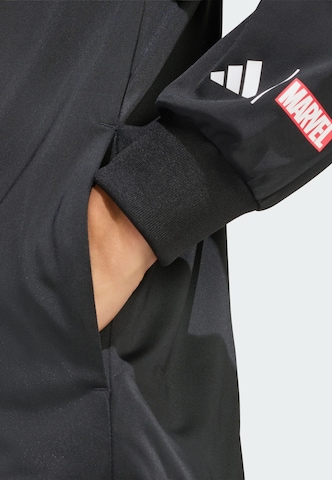 Veste de sport 'All Blacks x Marvel' ADIDAS PERFORMANCE en noir