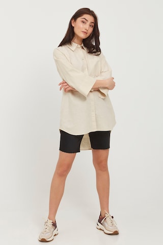 b.young Bluse in Beige