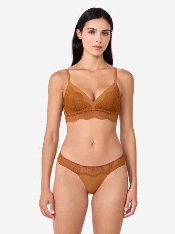 ETAM Thong in Brown