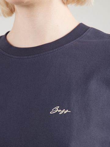 Tricou 'C_Eboys_3' de la BOSS pe albastru
