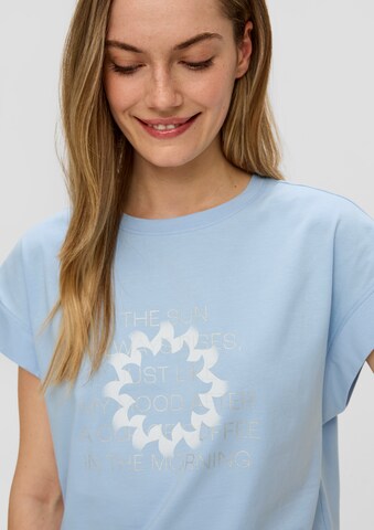 T-shirt s.Oliver en bleu